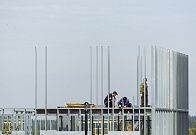 Возведение опорых металлических конструкций